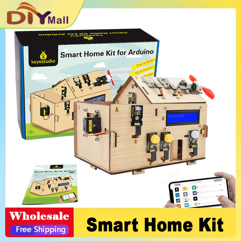 Diy Automation Projects - Домашний комплект Keyestudio Smart IoT с