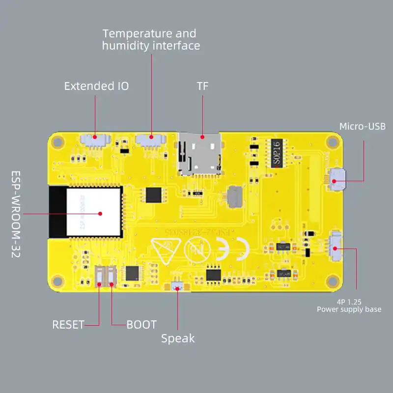 Home Automation With Arduino - ESP32-3248S035 3,5-дюймовый интеллектуальный ЖК-дисплейный модуль 320x480