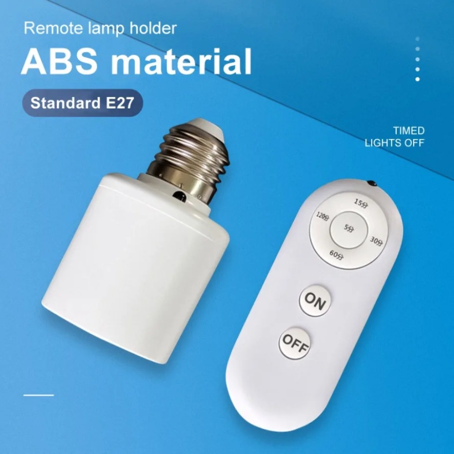 Home Automation Ideas - Умный беспроводной патрон E27 с дистанционным