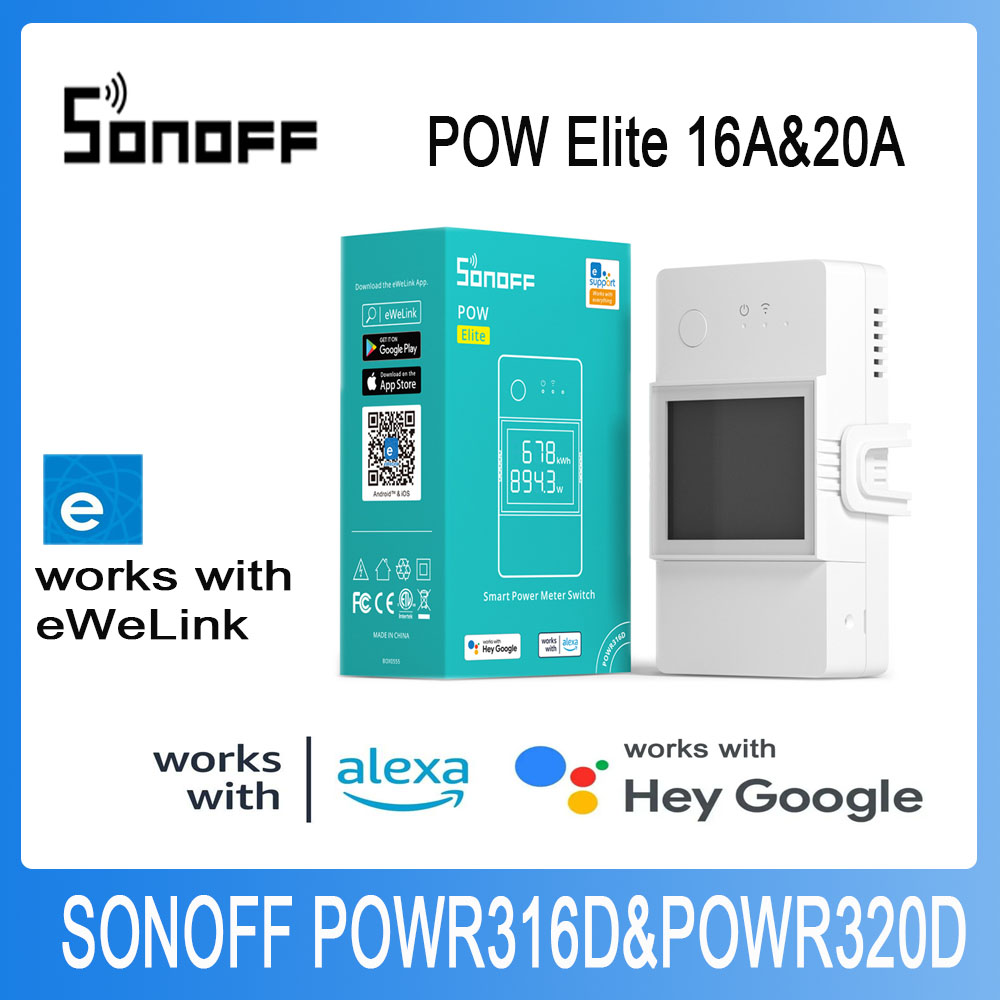 Sonoff Basic Switch - Измеритель мощности SONOFF Pow Elite Wi-Fi
