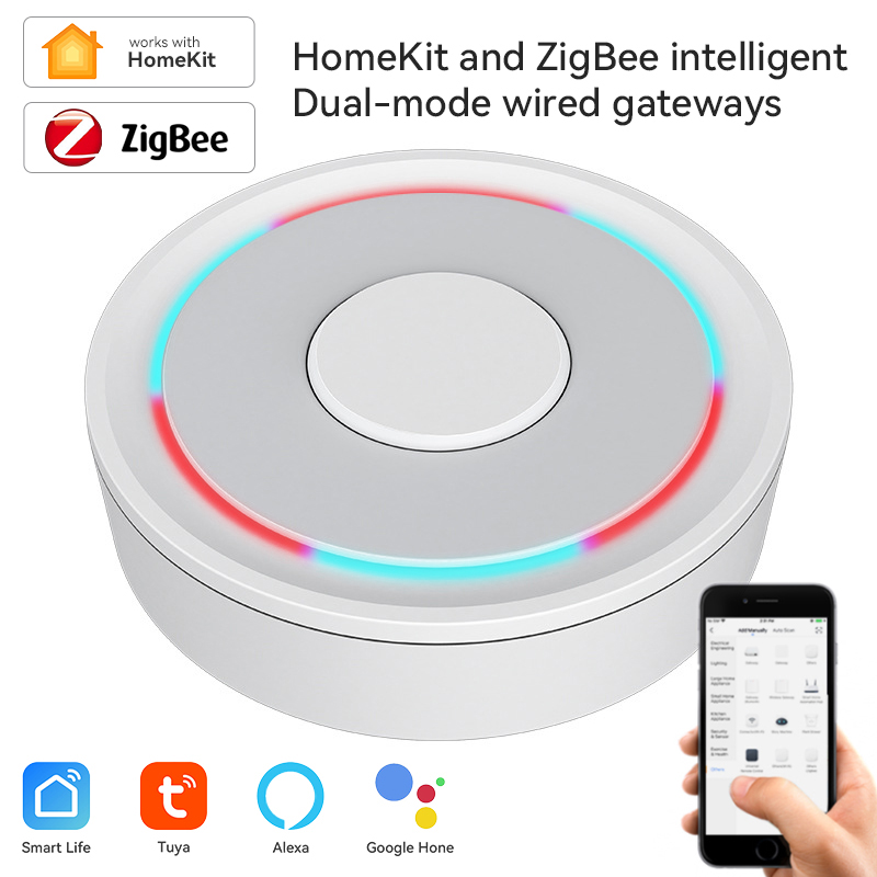 Diy Home Automation System - Умный шлюз Tuya ZigBee Homekit, проводной