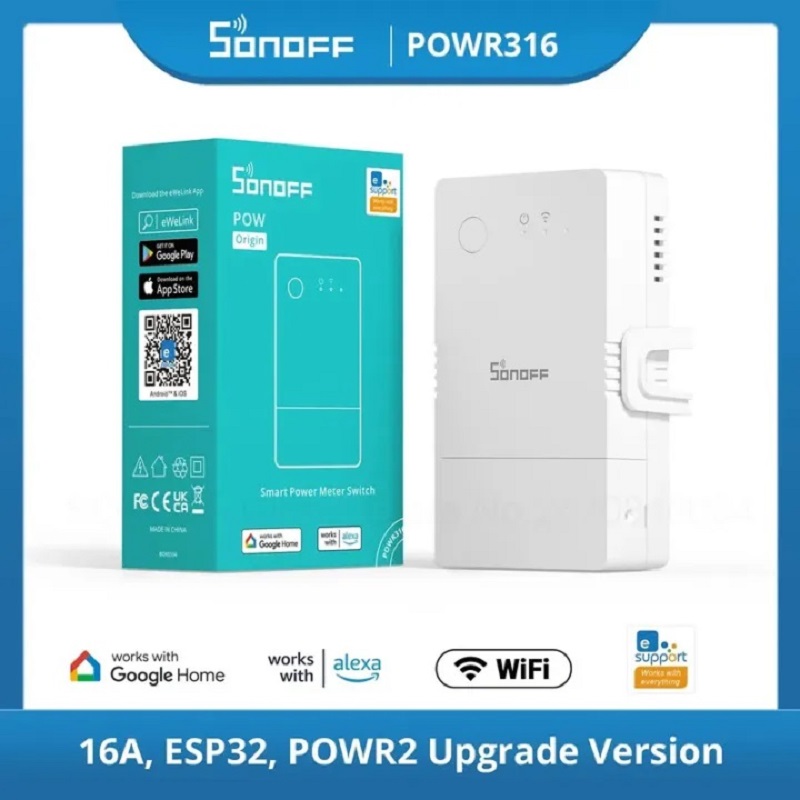 SONOFF POW Origin Powr316 инте – обзор и цена Sonoff Basic Switch
