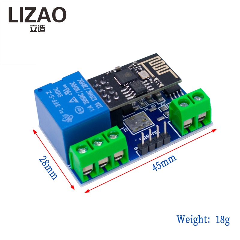 Модуль Wi-Fi реле LIZAO ESP826 – обзор и цена Diy Home Automation Controller